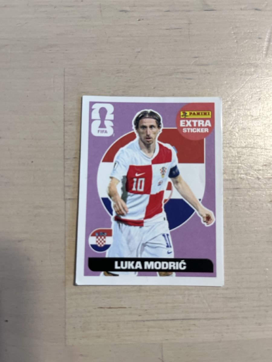 Panini Carte collezionabili: Extra Sticker Luka Modrić – Nuovo (secondo la descrizione) da Malters venduto da casolina01