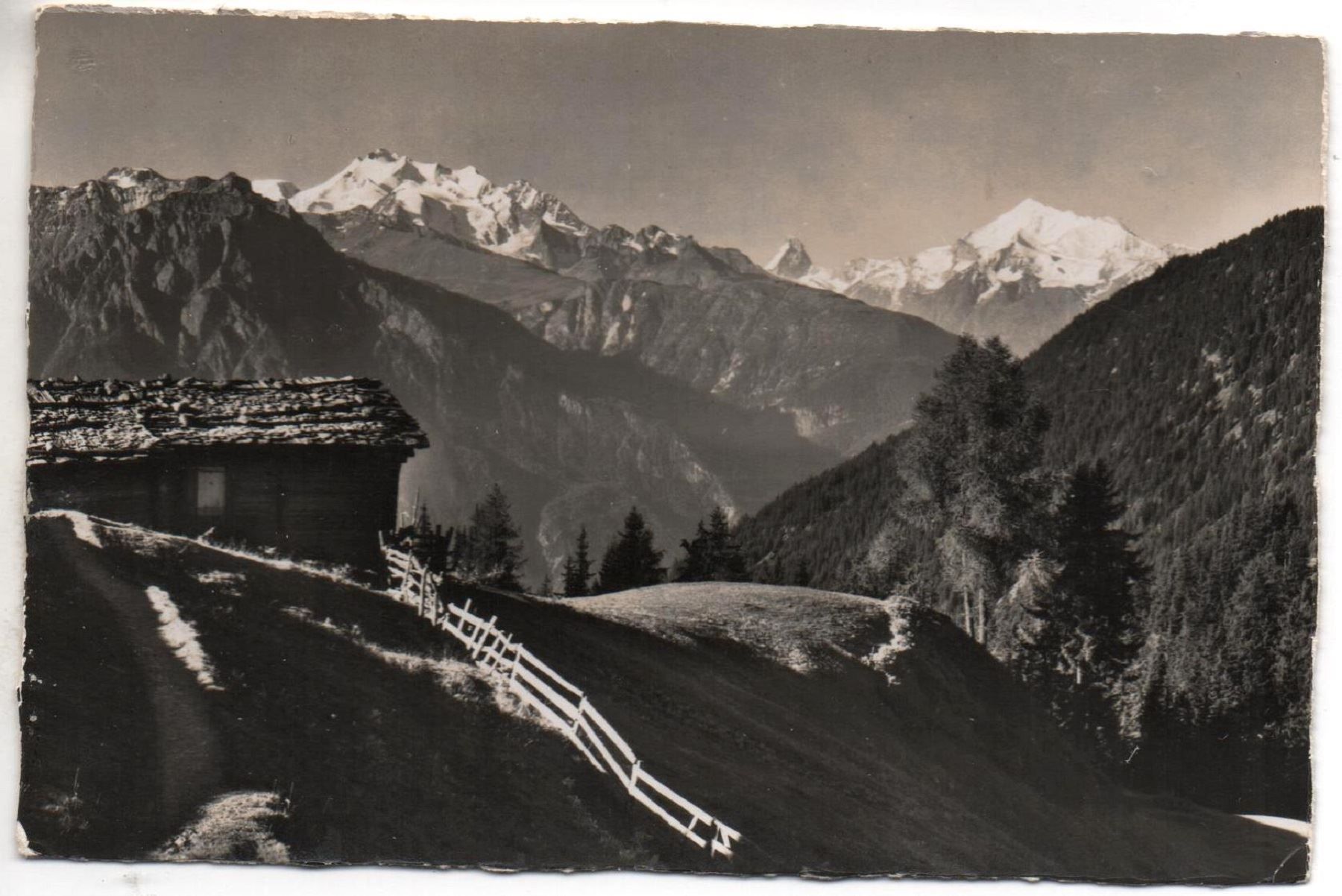 Cartoline postali: RIEDERALP Aletschgebiet – Usato da Jona venduto da philajona