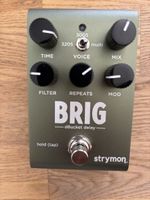 Pédale de guitare Strymon BRIG, retard numérique, bon état