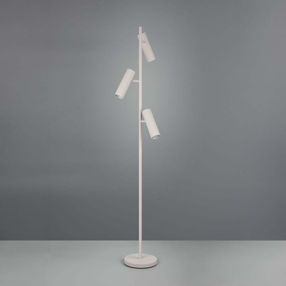 Lampade: Stehleuchte, Metall, Grau, 150 cm Höhe – Nuovo (secondo la descrizione) da Kreuzlingen venduto da Smart-Light 3