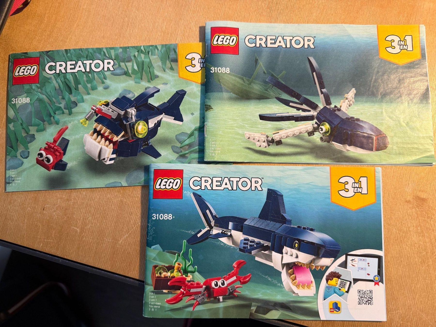 Lego Giocattoli: LEGO 31088 Bewohner der Tiefsee – Usato da Russikon venduto da izumi2010 3