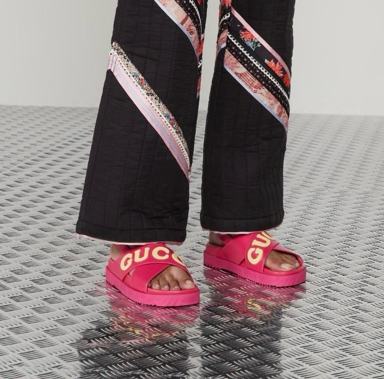 Gucci Scarpe da donna: Gucci sandals pink NEU Gr.37.5 oder Gr.39 – Nuovo e nell'imballaggio originale da Zürich venduto da EMMA0111 4