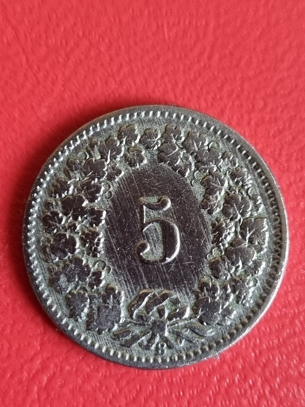 Tutti le monete: 5 RAPPEN SCHWEIZ - JAHR 1908  – Usato da Heimenschwand venduto da rog_p7h9 1