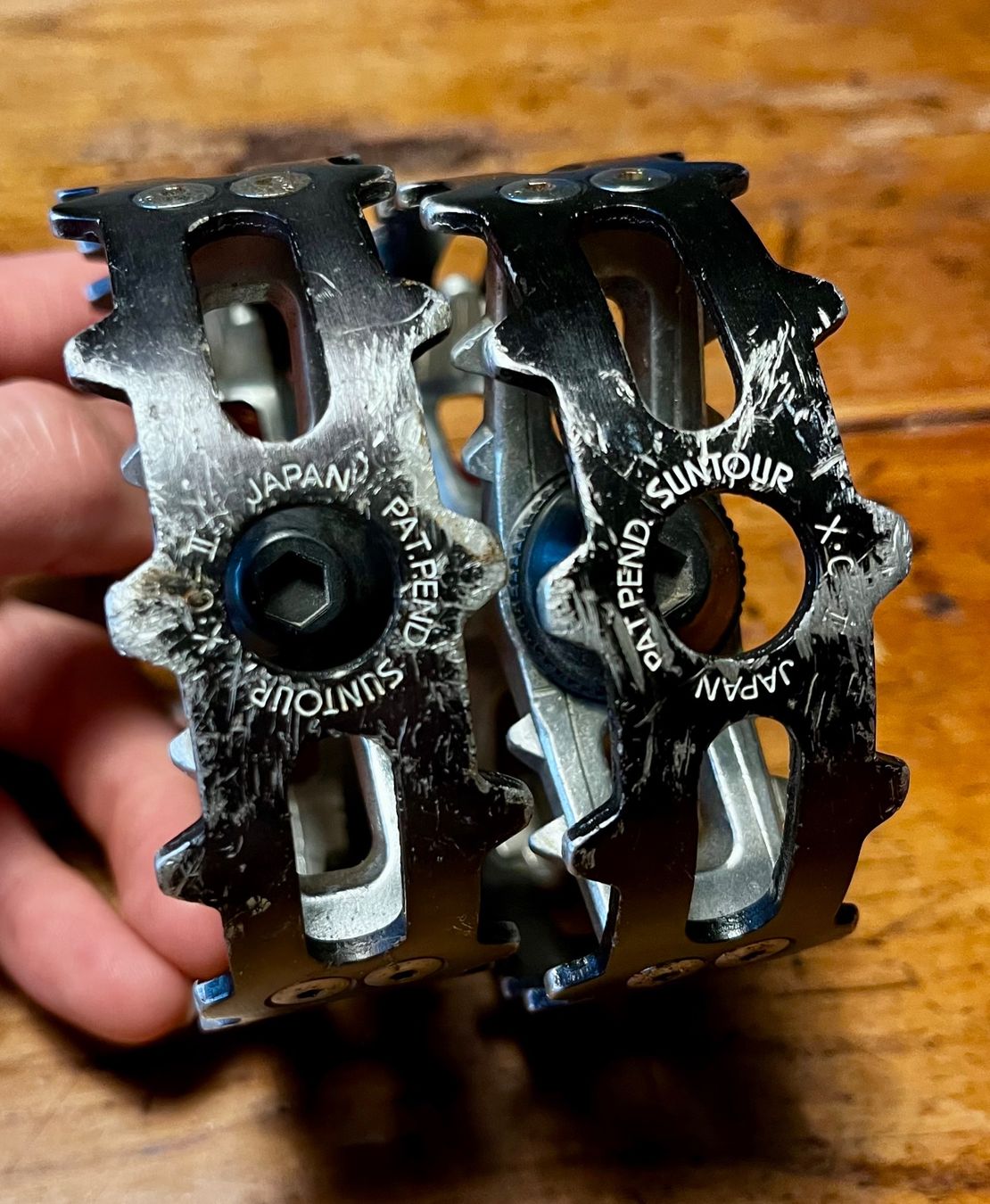 Ersatzteile: Suntour XC-2 Pedale, Bärentatzen – Gebraucht aus Basel von chonolk 1