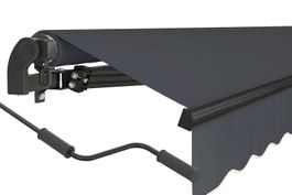 Gelenkarmmarkise START 400x250 anthrazit