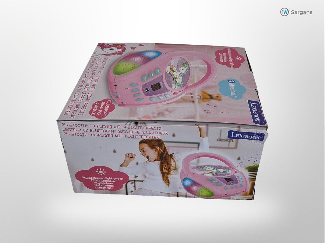 Lettore multimediale portatile: LEXIBOOK Einhorn Bluetooth CD Player (Lichteffekt) – Nuovo (secondo la descrizione) da Sargans venduto da Restwert_Sargans 2