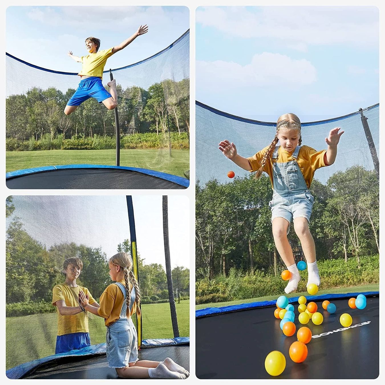 Trampoline: SONGMICS Gartentrampolin 305 cm – Neu und originalverpackt aus Bottighofen von zaap 4