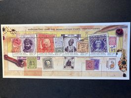 Indien 2010 Block Briefmarken Lokale Fürstentümer INDIPEX