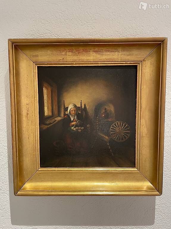 Dipinti: ❗️Original Ölbild Ölgemälde – Usato da Klingnau venduto da Quasimondo