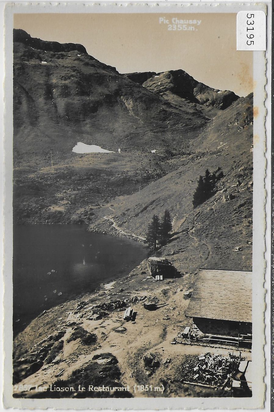 Cartes postales: Lac Lioson - Le Restaurant – D'occasion à Ettingen par Kartenplanet