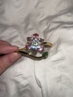 Idyllia Armreif, Blume, goldfarben, neu
