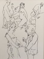 George Grosz    "Genreszene"