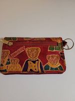 Portemonnaie Teddybär echt Leder, Neu