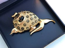 Broche vintage de la marque Orena, Paris