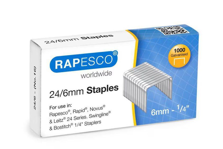 Tutti gli attrezzi: Rapesco - Agrafes 24/6 1000pcs – Nuovo e nell'imballaggio originale da Neuchâtel venduto da MixoraCH