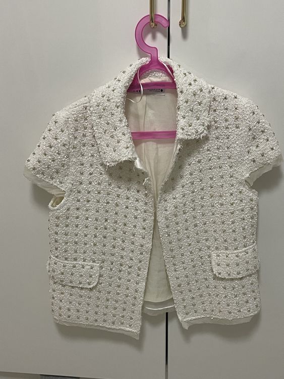 Veste Blazer Zara Taille S Neuve (sans étiquettes) - Multicolore, Polyester, Style Casual