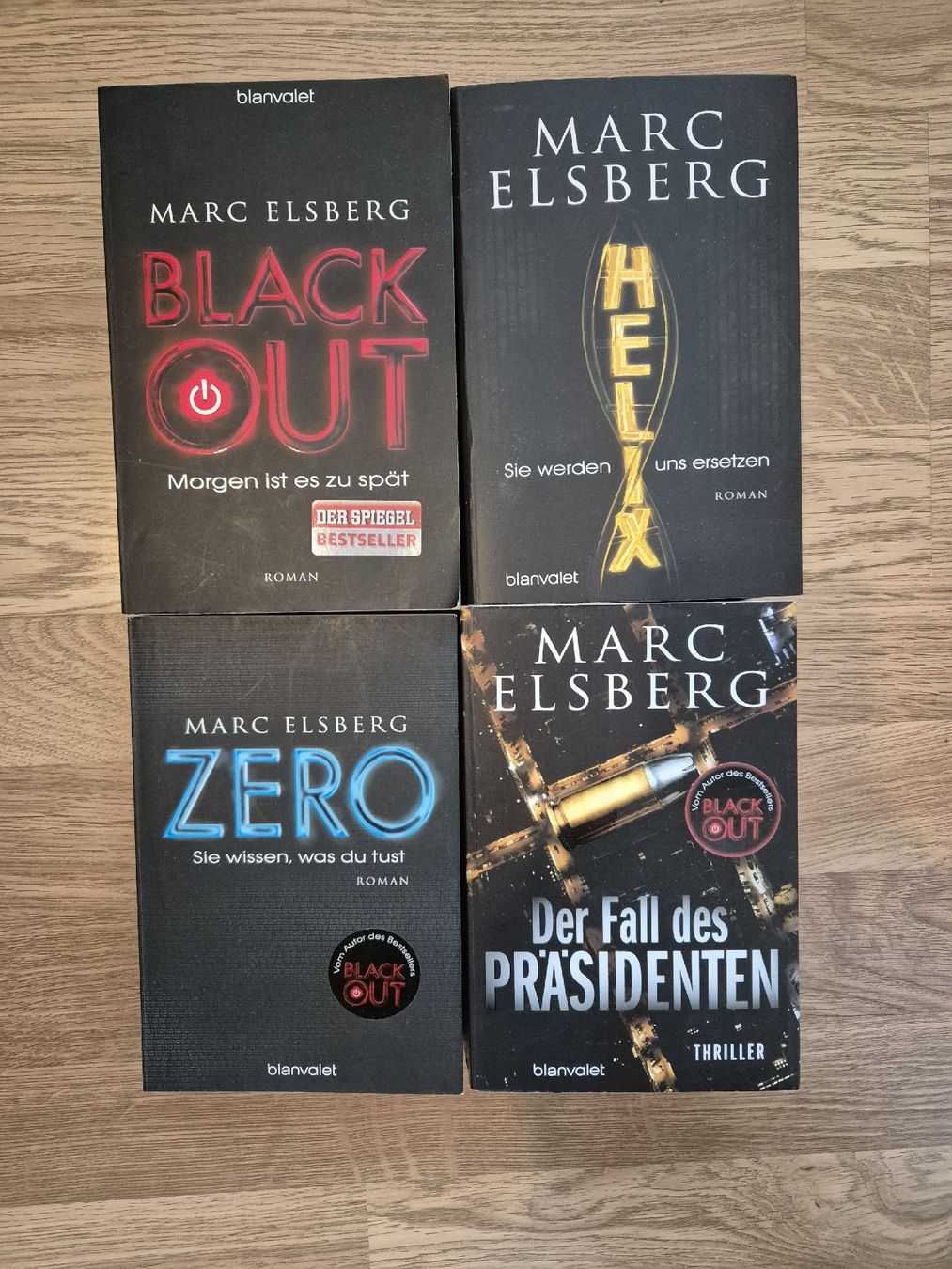 Libri: 4 Thriller Marc Elsberg – Usato da Bremgarten b. Bern venduto da Amerian