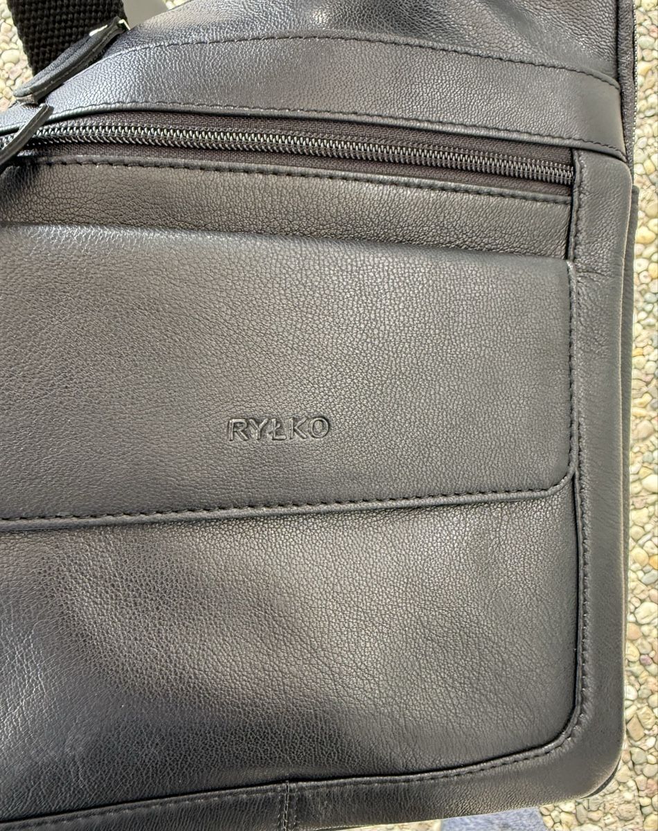 Borse: Schwarze Leder-Herrentasche Neu – Nuovo e nell'imballaggio originale da Ebikon venduto da elischka 1