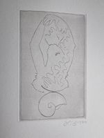HEINRICH BINDER ORIGINAL RADIERUNG SIGNIERT DATIERT 1970