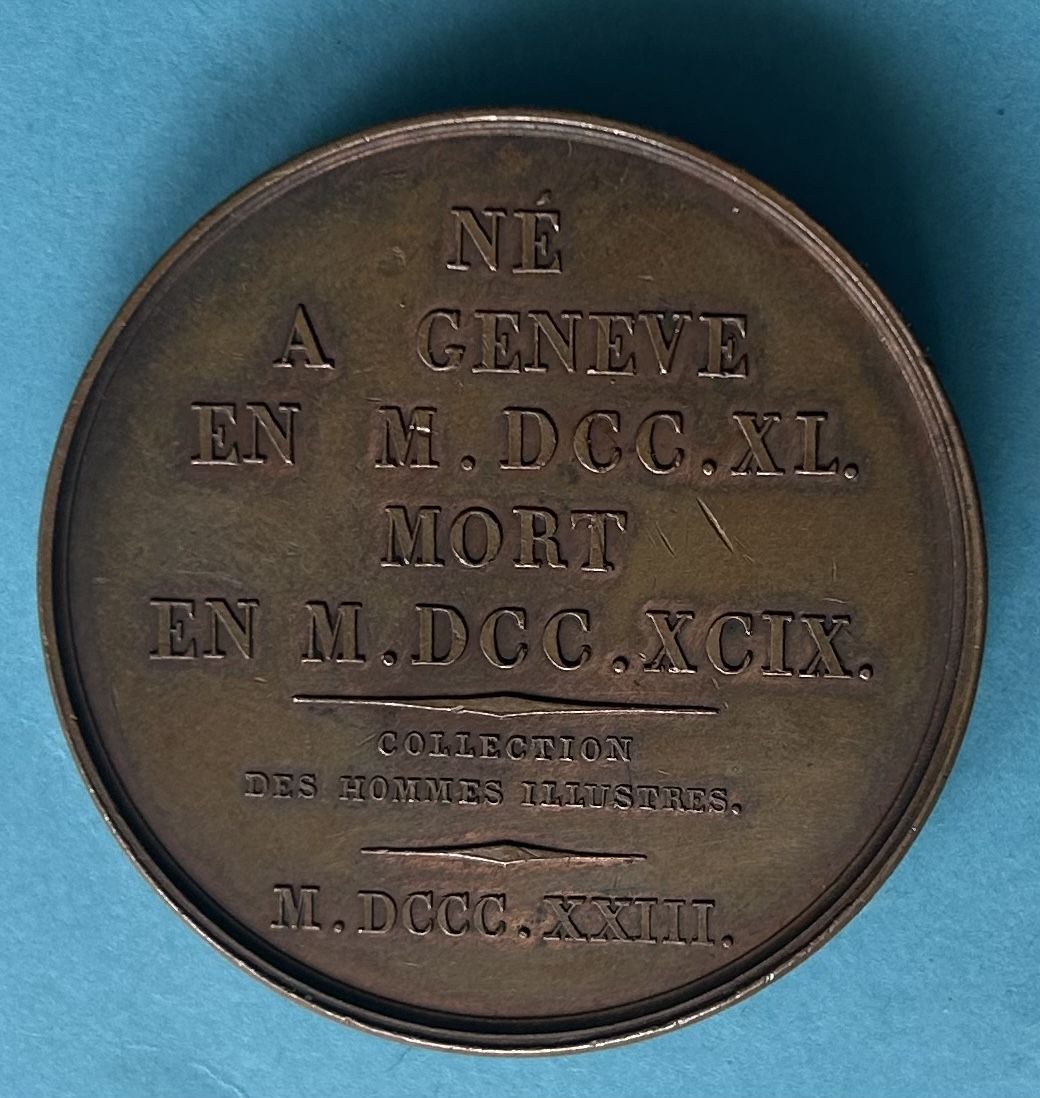 Medaglie: Hor. Benedict de Saussure Genève 1740 - 1799 – Usato da Gossau SG venduto da Gallus00 1
