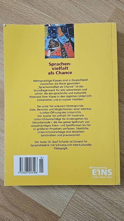 Libri: Schader: Sprachenvielfalt als Chance – Usato da Zürich venduto da lau_6b9m 1