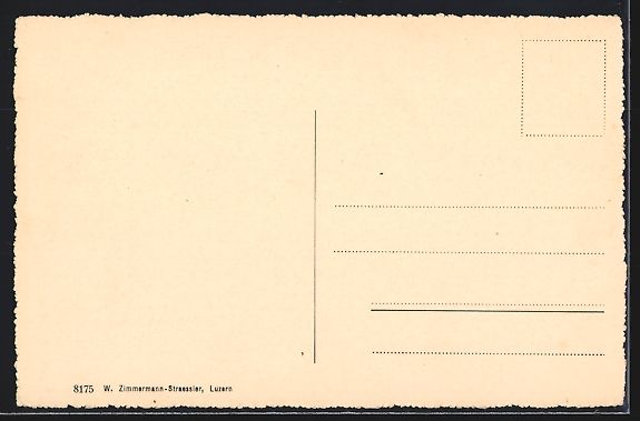 Cartoline postali: AK Wassen, Dorfplatz mit Säulendenkmal – Usato da Berlin venduto da bartko-reher 1