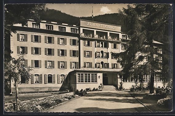 Cartoline postali: AK Zermatt, Hotel Zermatterhof – Usato da Berlin venduto da bartko-reher