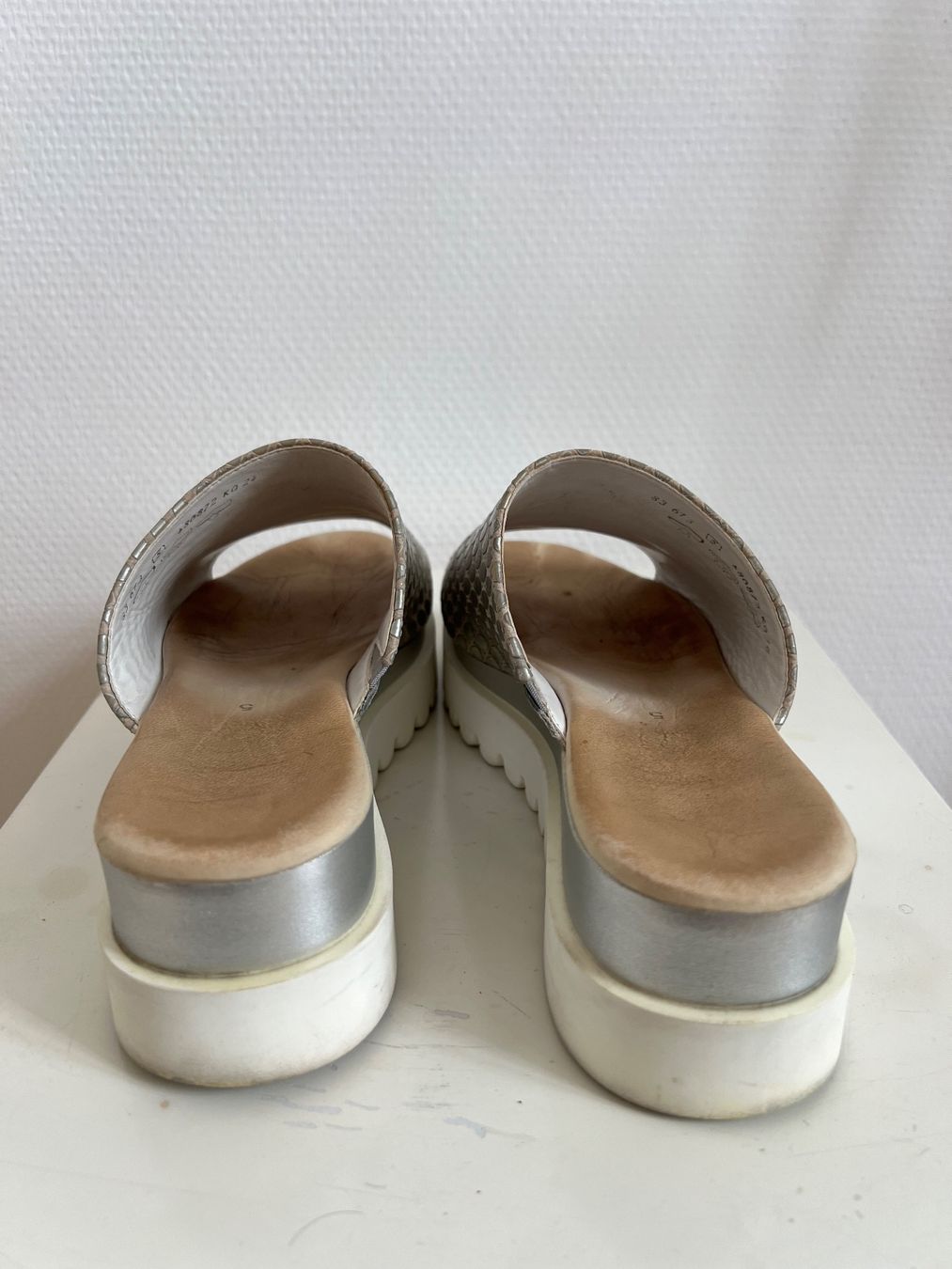 Gabor Scarpe da donna: Gabor Silberschimmels Clogs Gr. 38 Plateau – Usato da Zürich venduto da ost_5sdl 5