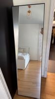 Freestanding Full-Length Mirror 40 × 140 cm, Black