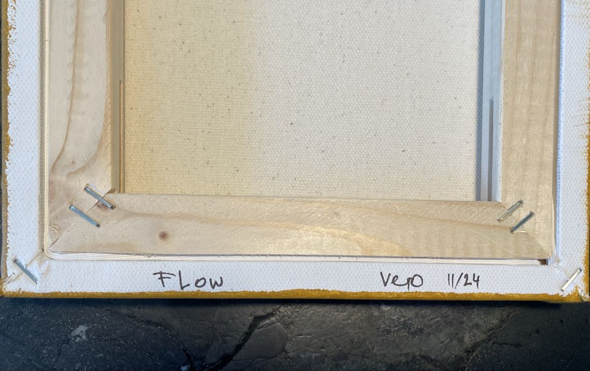 Dipinti: "Flow" Acryl auf Leinwand – Nuovo e nell'imballaggio originale da Basel venduto da Gundeli-25 5