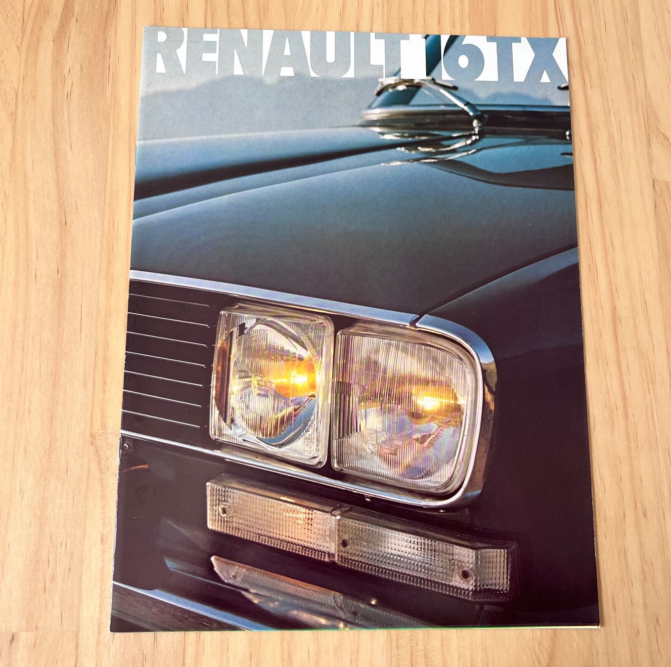 Renault Documents: RENAULT 16 TX Verkaufsprospekt – D'occasion à Münchenbuchsee par Volver64