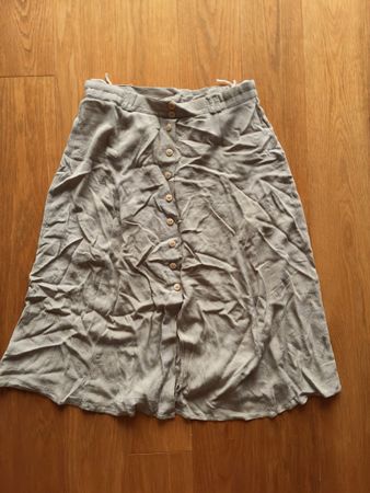   Leichter midi Sommerrock M/L