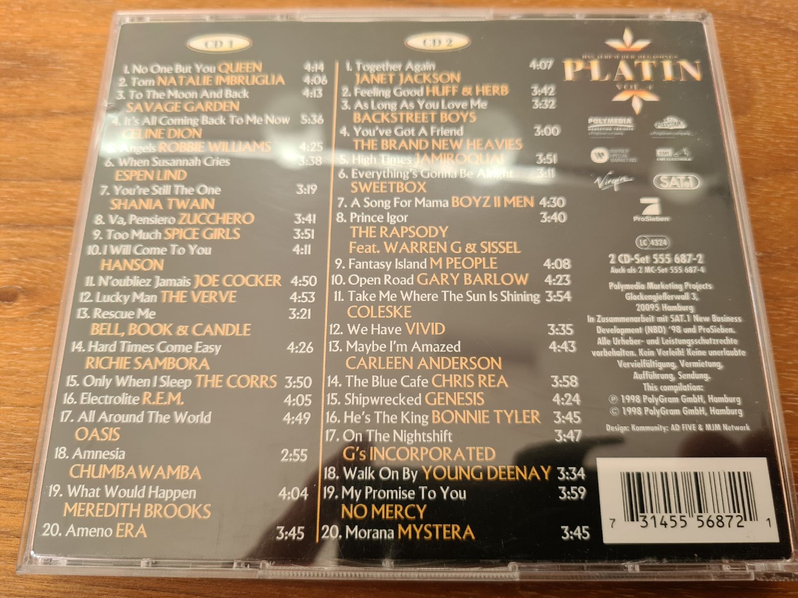 CD: Platin Vol.4 - CD – Usato da Bern venduto da ocraM82 1