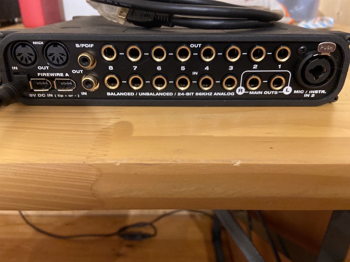 Registratori: UltraLite Firewire Audiointerface 10 In/14 Out – Usato da Hornussen venduto da edi_skrad 2