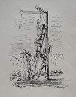 Max Slevogt -  Orig. Illustration, Zinkographie, 1927