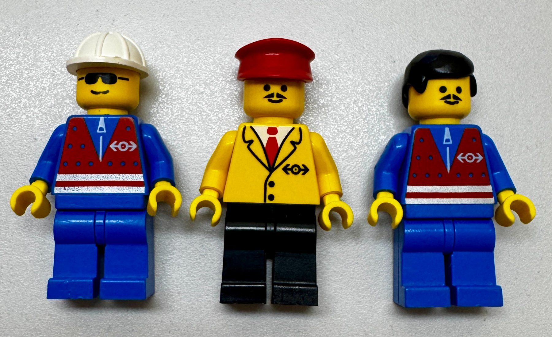 Lego Kit di costruzioni: Lego Eisenbahn Minifiguren 3stk. 90er – Usato da Rechthalten venduto da hosme_be