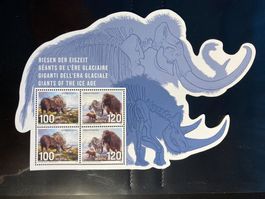 2024 Block "Riesen der Eiszeit" - Mammut -, postfrisch **