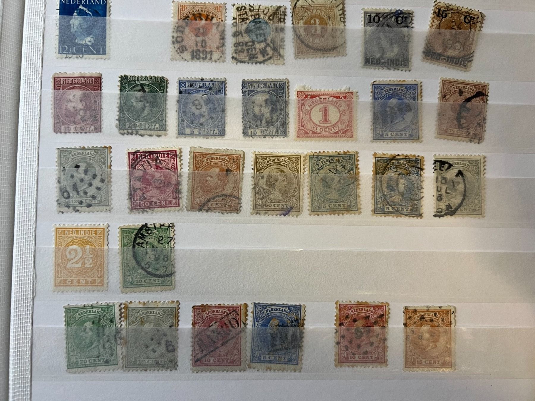 Tutti i francobolli: () 44 timbres anciens Pays-Bas – Usato da Lausanne venduto da ffhoud 3