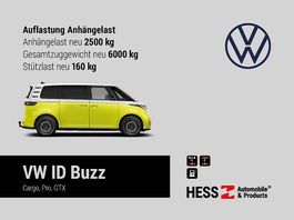 Erhöhung Anhängelast 2500 kg für VW ID Buzz