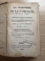 La Cuisinière de la Campagne et de la Ville 1836