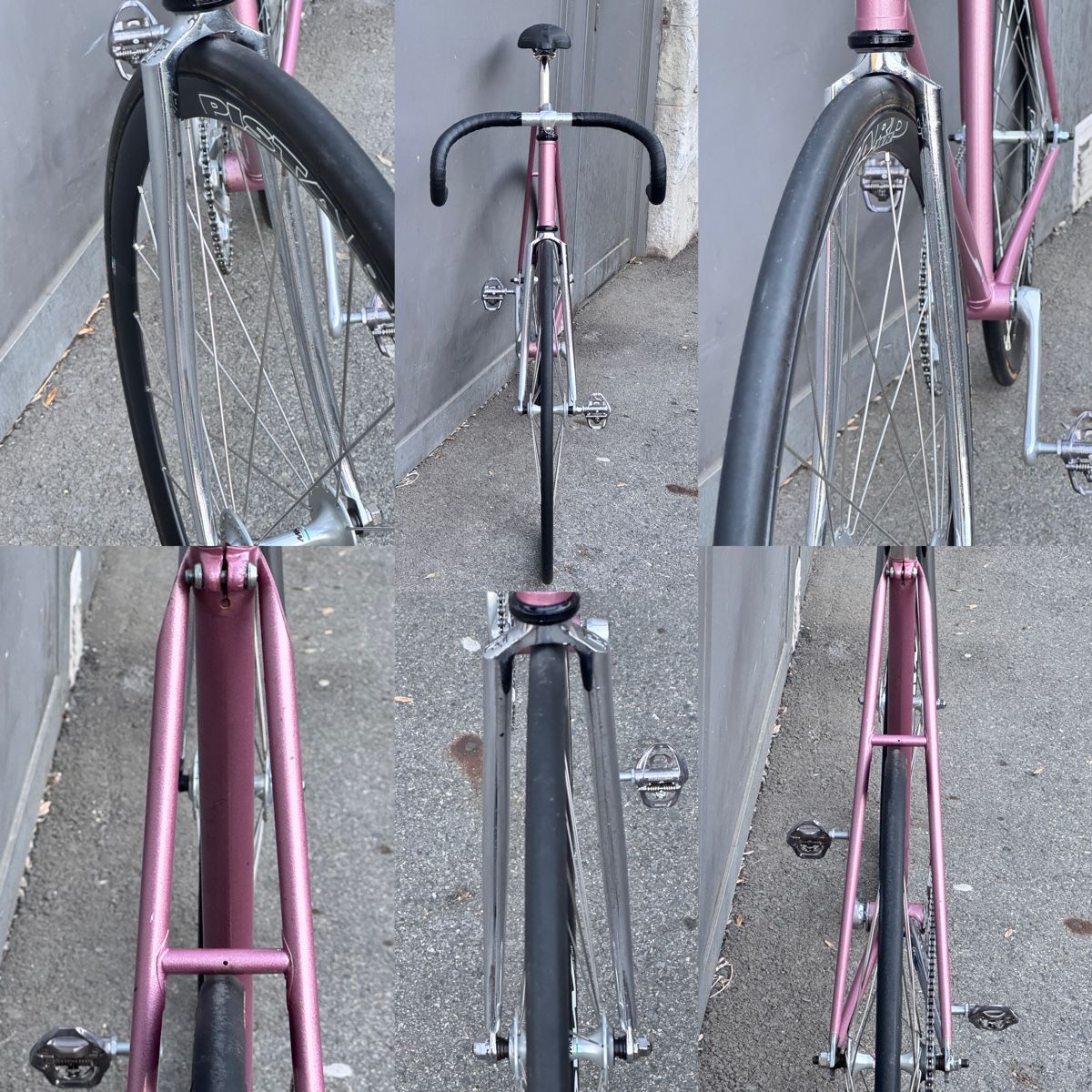 Cinelli Velos: Ferrapoli track bike, fixed gear— Miche, Cinelli, Campagnolo – Gebraucht aus Lausanne von AlexSPW 4