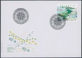 2024 - Tag der Briefmarke - Blockausschnitt - FDC ET
