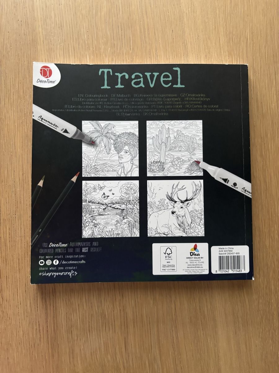 Bücher: Malbuch Travel NEU – Neu (gemäss Beschreibung) aus Olten von zor_6npz 1