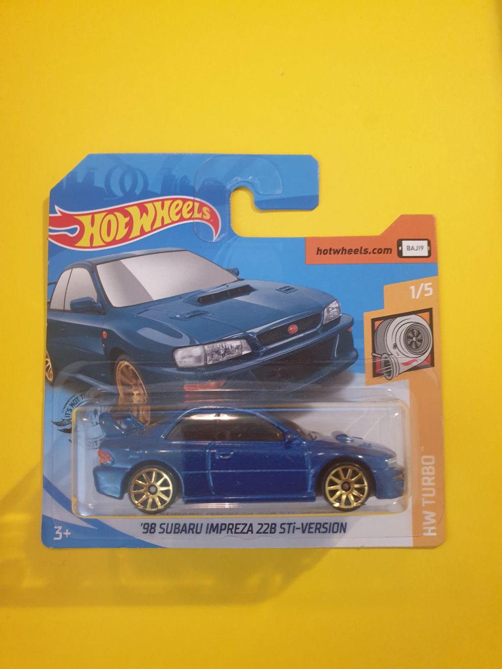 Hot Wheels Modellini d'auto: Hot Wheels '98 SUBARU IMPREZA 22B STl -VERSION – Nuovo e nell'imballaggio originale da Oftringen venduto da Rotor 1