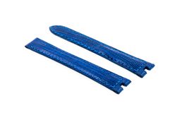 Cartier blue leather strap 11mm NEW