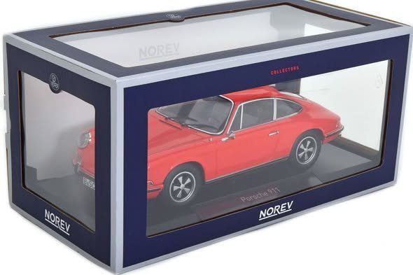Porsche Modellini d'auto: Porsche 911 E 1969 , Norev 187628 , 1:18 – Nuovo e nell'imballaggio originale da Goldach venduto da Feivel9