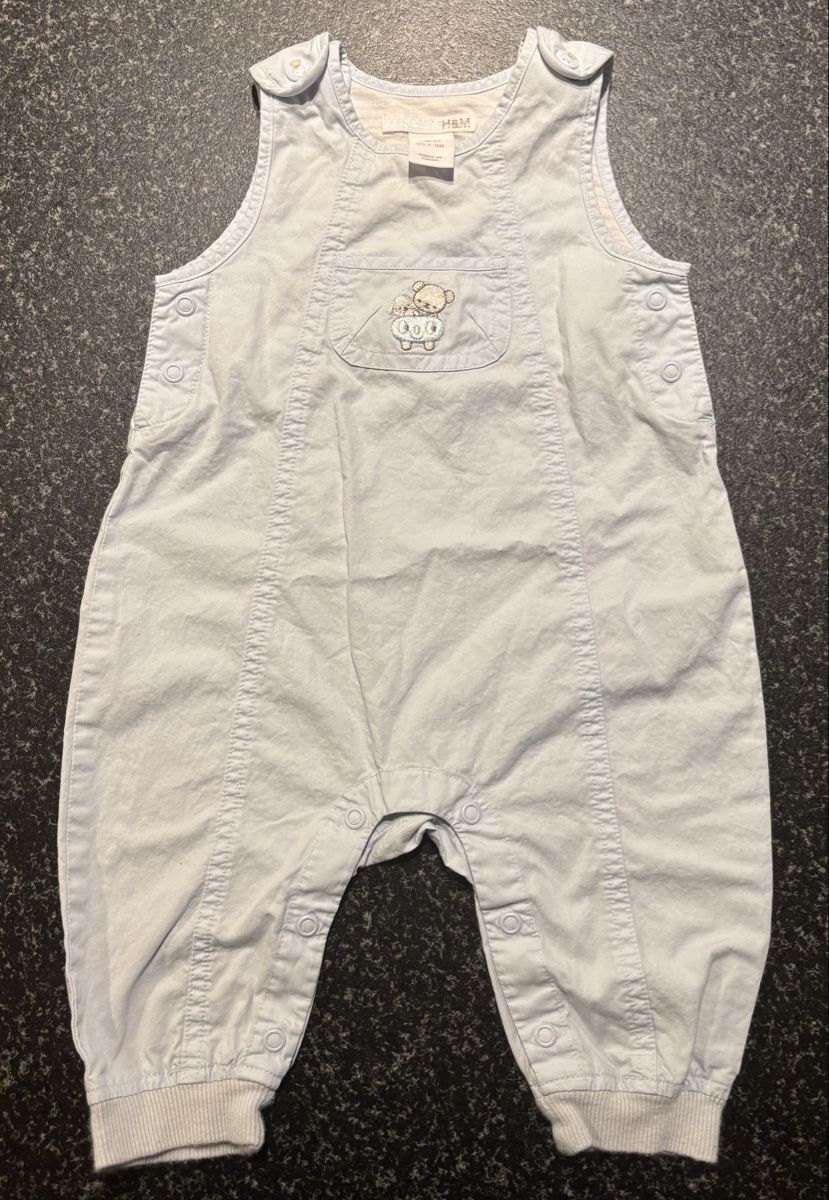 H&M Pagliaccetti: H&M Baby Overall Strampler Gr. 68 hellblau – Usato da Basel venduto da ukhtyy