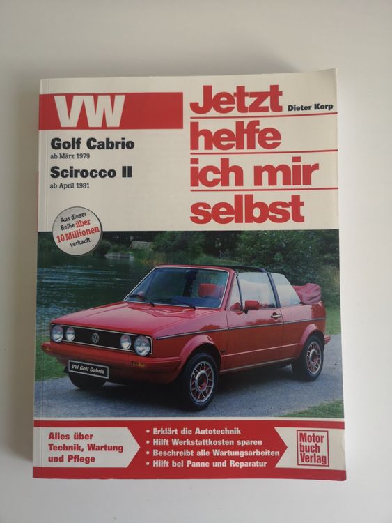 Vw Golf Cabrio Scirocco Jetzt Helfe Ich Mir Selbst Kaufen Auf Ricardo