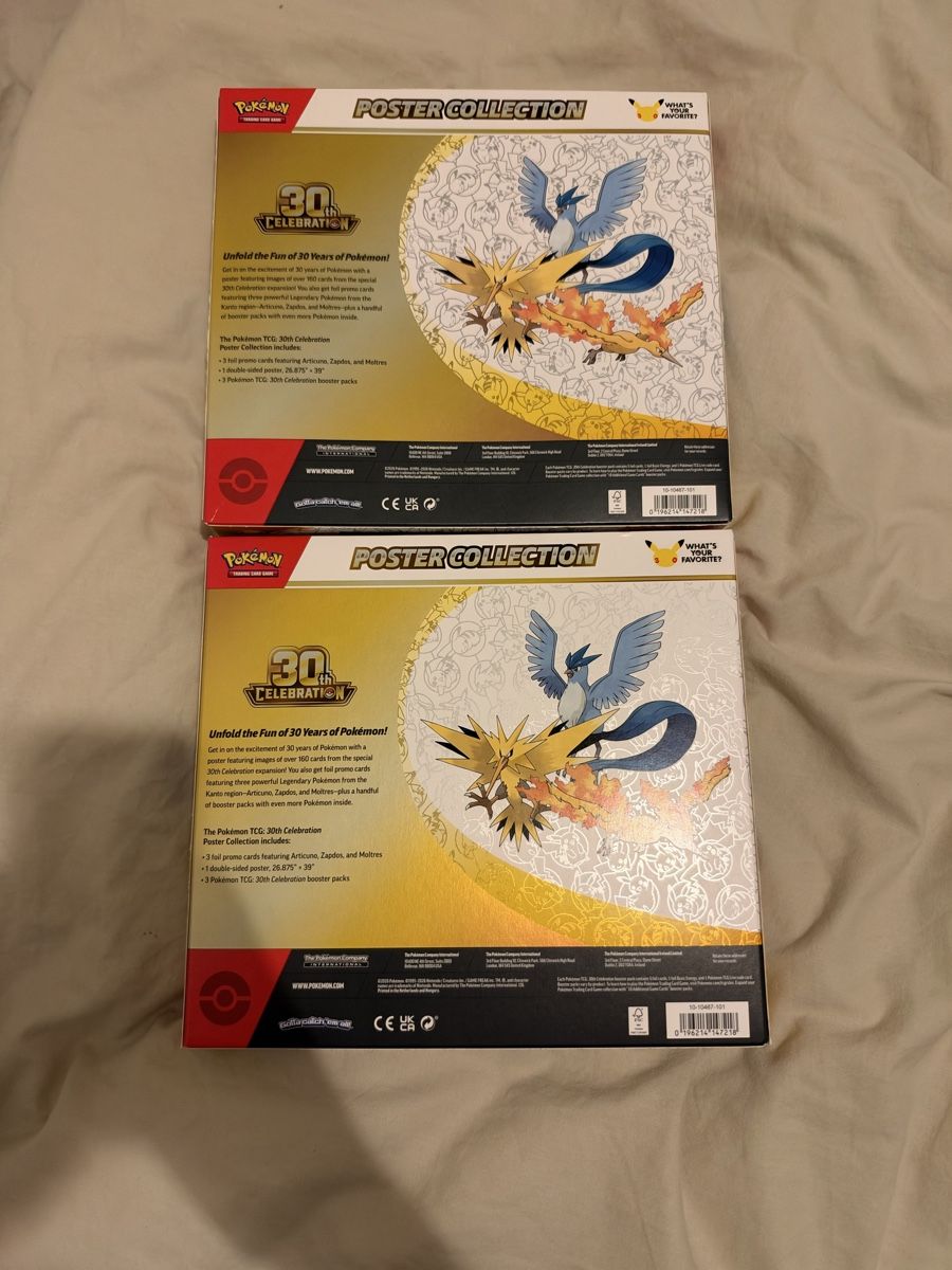 Pokémon Sammelbilder & Trading cards: Pokemon 30th Poster collection EN – Neu und originalverpackt aus Meierskappel von Flavio__ 1