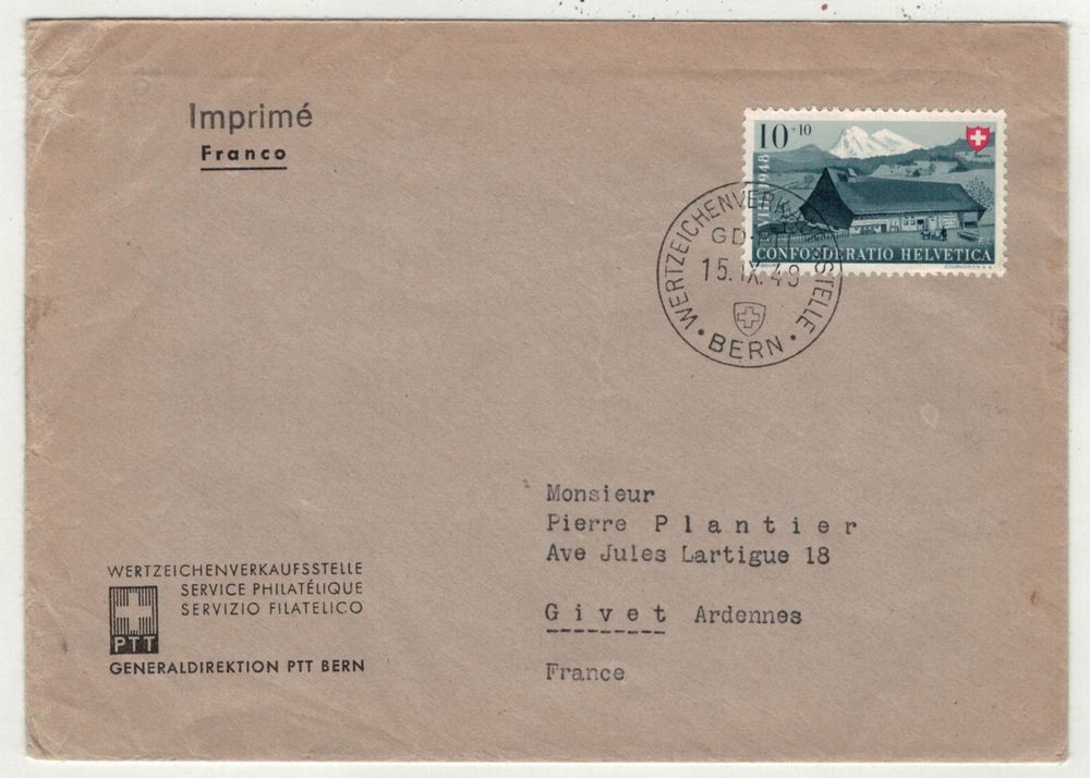 lettre pour la France Kaufen auf Ricardo
